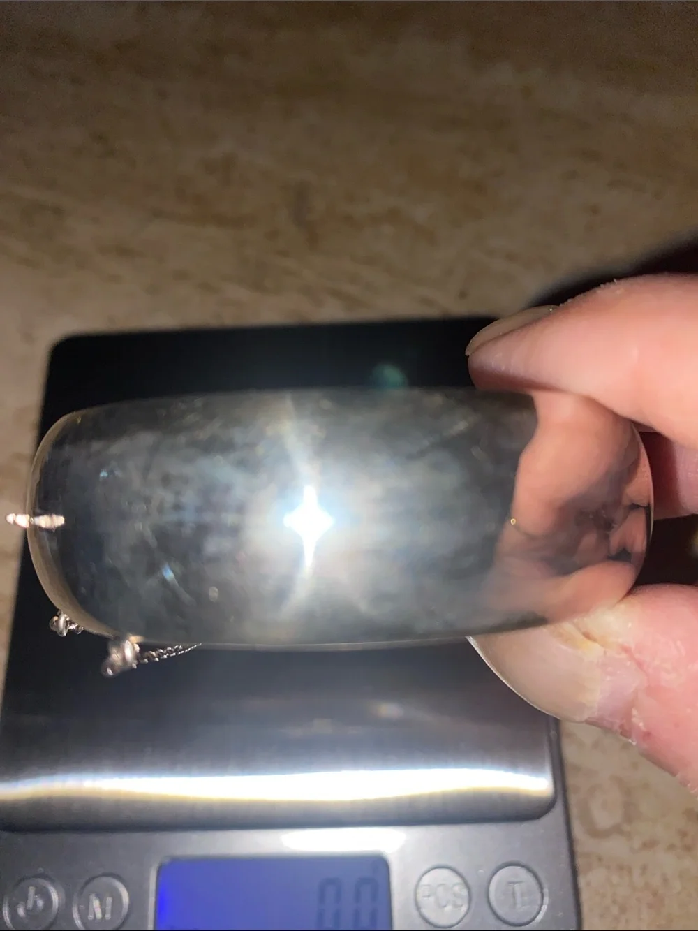 Pure Sterling Silver Wide Bangle Bracelet - Brand New